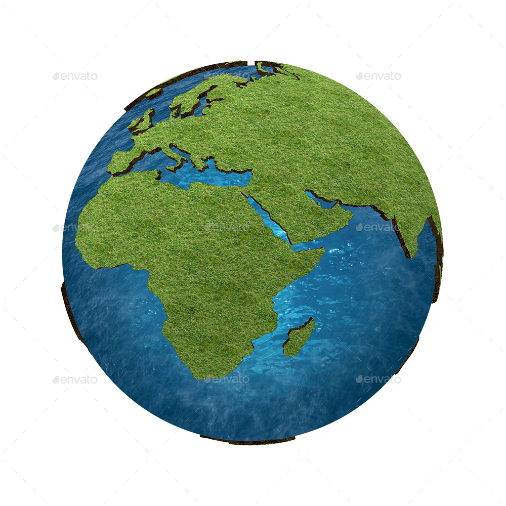 Earth PNG Set by 3background | GraphicRiver